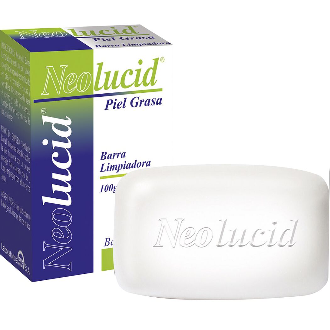 Neolucid Barra Limpiadora Piel Grasa x 100 g, , large image number 0