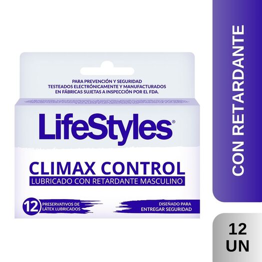 Lifestyles Climax Control x 12 Unidades, , large image number 0