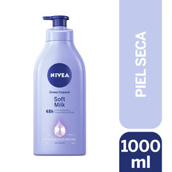 CREMA CORPORAL NIVEA SOFT MILK PIEL SECA 1000ML