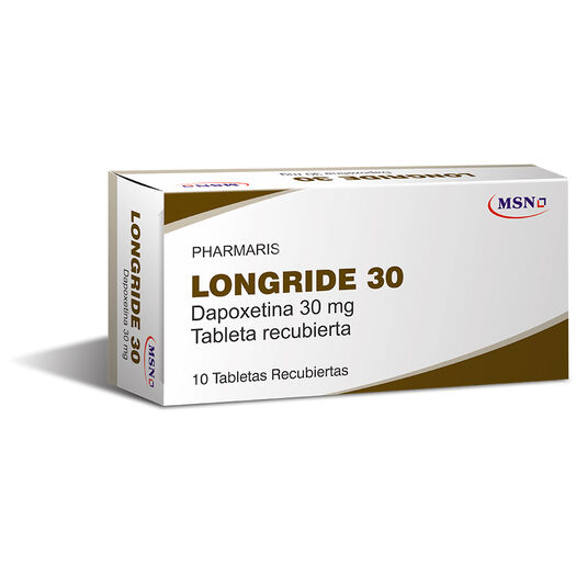 Longride 30 mg x 10 Comprimidos Recubiertos, , large image number 0