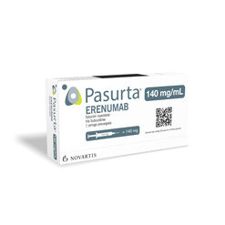 Pasurta Erenumab 140 mg/1 mL Soluci&oacute;n Inyectable 1 Jeringa Precargada