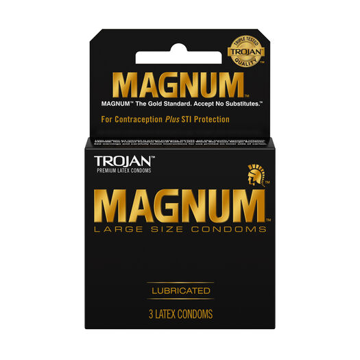 PRESERVATIVO TROJAN MAGNUM 3 UN, , large image number 0