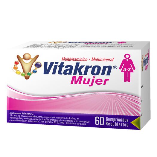 Vitakron Mujer x 60 Comprimidos Recubiertos, , large image number 0