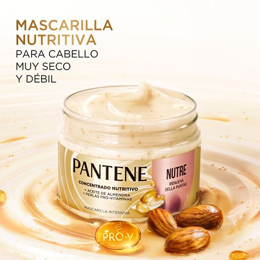 Mascarilla Pantene Pro-V Miracles Nutre, Renueva, Sella Puntas, 300 ml, , large image number 1