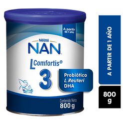 Fórmula Infantil Nan 3 L Comfortis 800 g