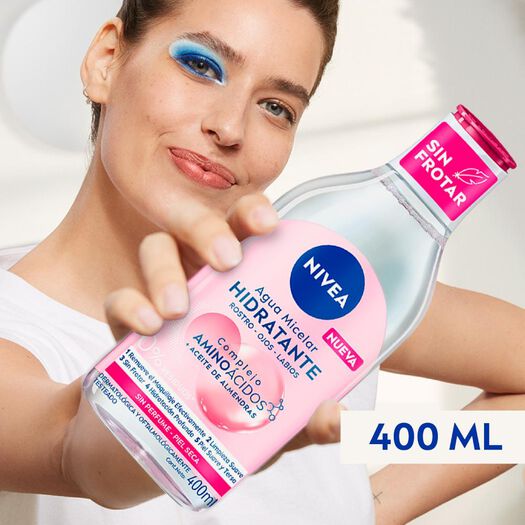 Agua Micelar Nivea Piel Seca 400Ml, , large image number 4