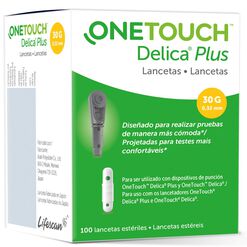 One Touch Delica Plus Lancetas 100un.