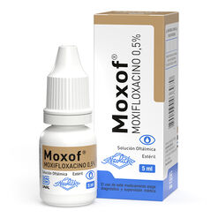 Moxof 0,5 % x 5 mL Solución Oftálmica