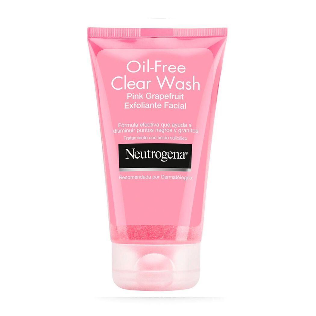 Exfoliante facial neutrogena pink grapefruit x 124 ml, , large image number 1