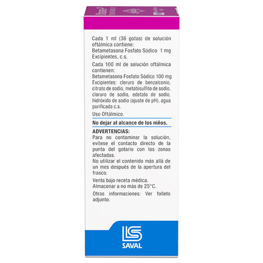 Oftasona P 0,1% x 10 mL Solucion Oftalmica, , large image number 1