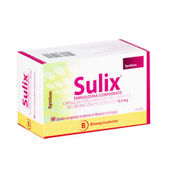 Sulix 0.4 mg x 60 Cápsulas con Gránulos de Liberación Prolongada