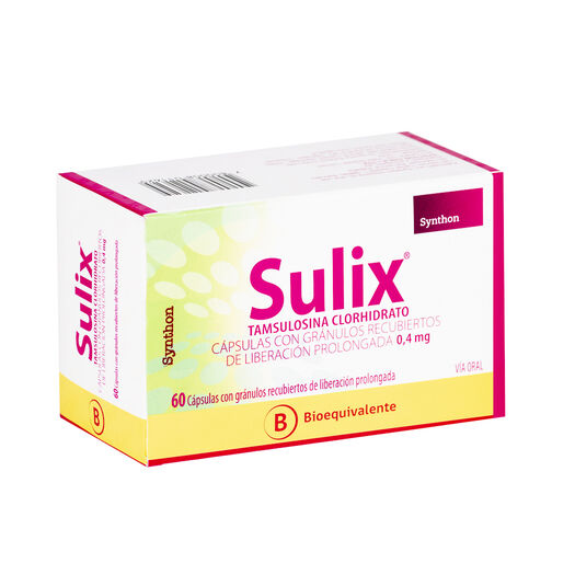 Sulix 0.4 mg x 60 Cápsulas con Gránulos de Liberación Prolongada, , large image number 0