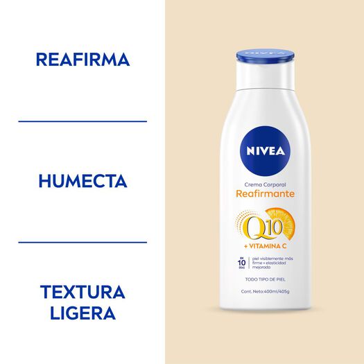 CREMA CORPORAL NIVEA REAFIRMANTE Q10 400ML, , large image number 1