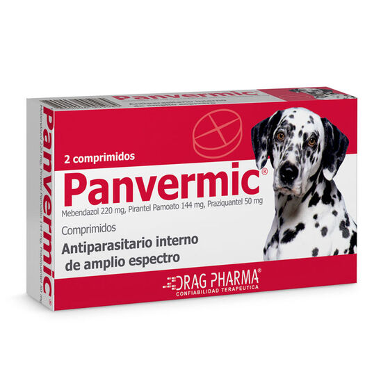 Vet. Panvermic Plus x 2 Comprimidos para Perros, , large image number 0
