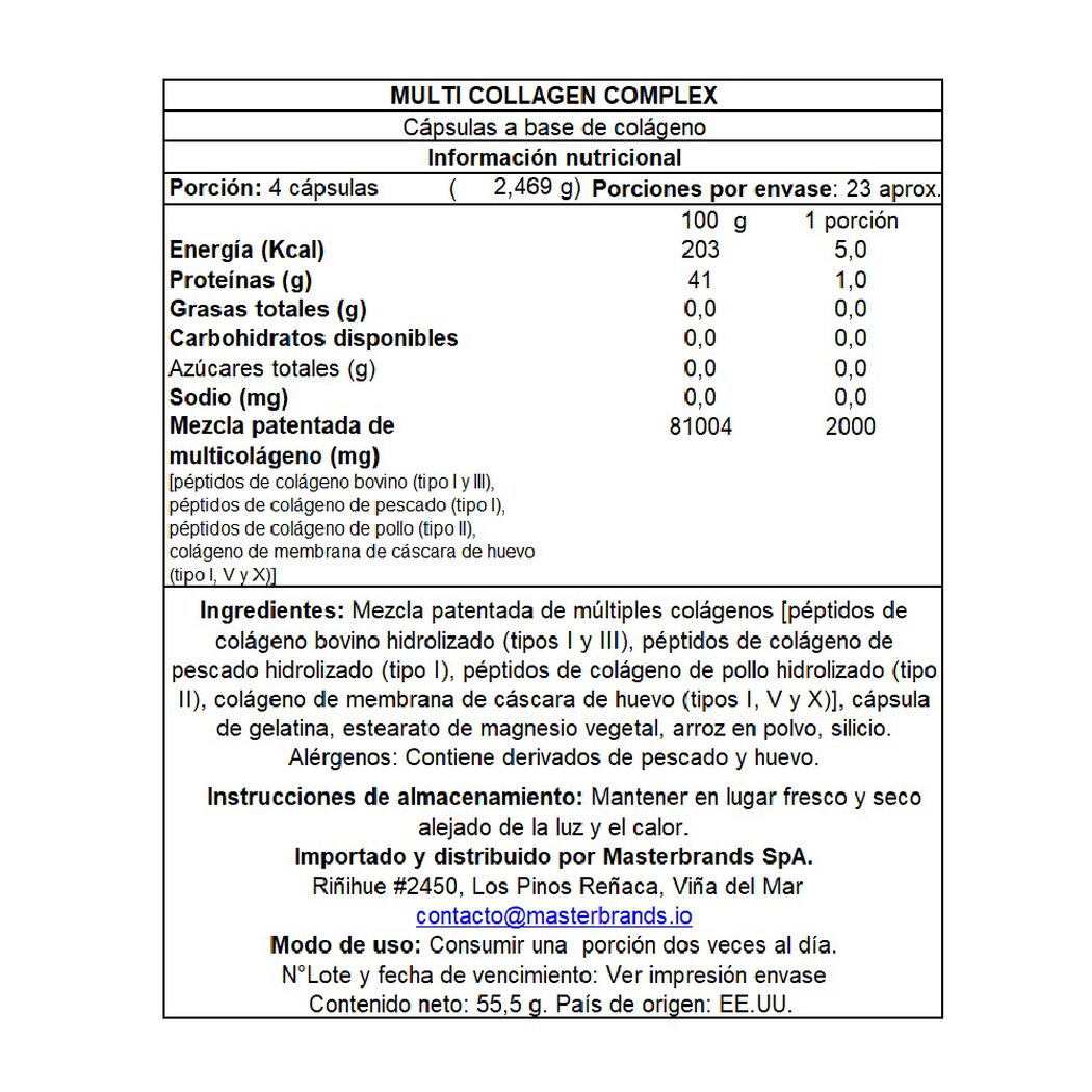 Col&aacute;geno Nature's Truth Tipos I, II, III, V y X 90 un, , large image number 1