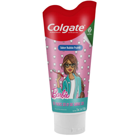Pasta Dental Colgate Junior Barbie 100 g., , large image number 4