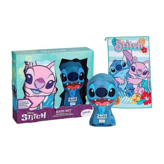 Set Gelatti Kids de Baño Shampoo + Toalla Stitch, , large image number 0