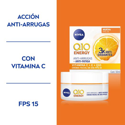 NIVEA Q10 Energy Crema de Día 50ml, , large image number 1