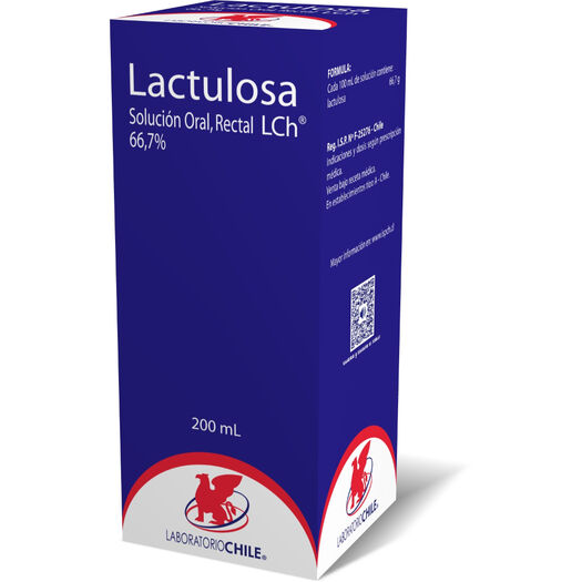 Lactulosa 65 % x 200 ml Solución Oral CHILE, , large image number 0