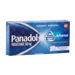 Panadol Advance 500 mg x 10 Comprimidos Recubiertos