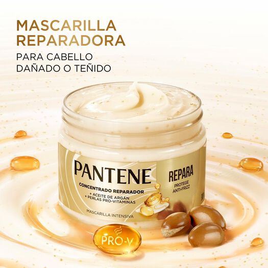 Pantene Mascarilla De Tratamiento Restauracion Intensiva x 300 mL, , large image number 1