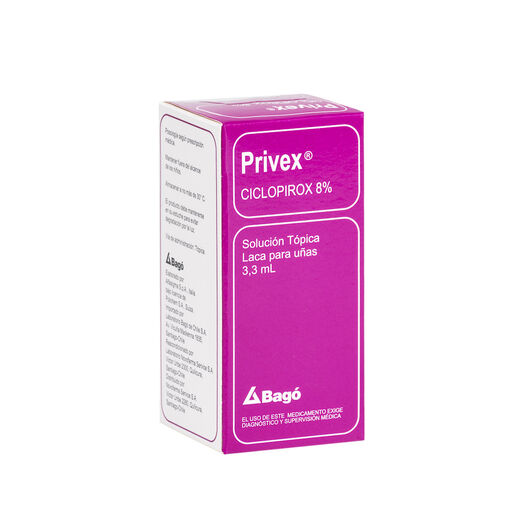 Privex 8 % x 3,3 mL Solución Tópica Laca Para Uñas, , large image number 0