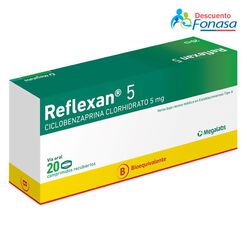 Reflexan 5 mg x 20 Comprimidos Recubiertos