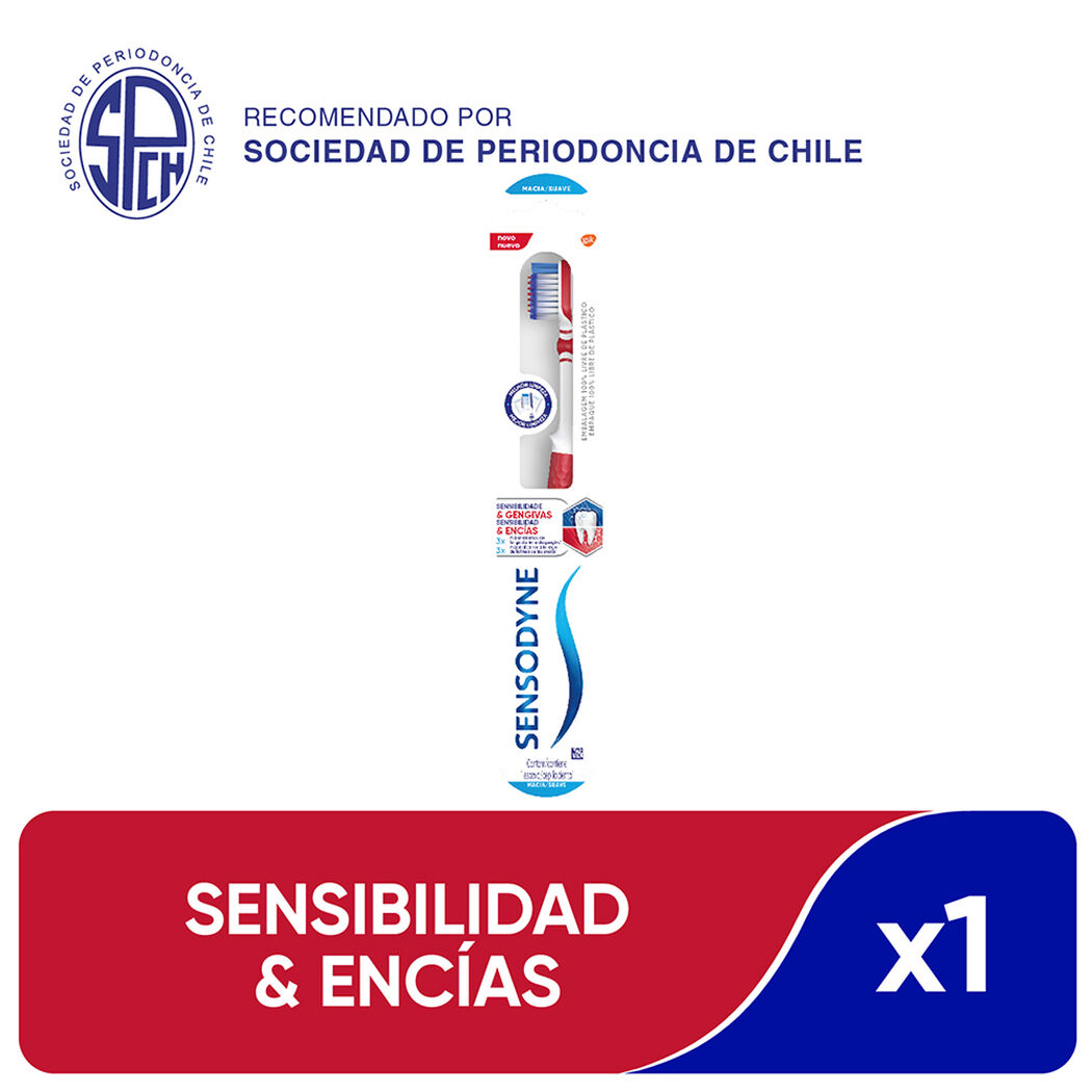 Sensodyne Cepillo Dental Sensibilidad Y Encias Suave x 1 Unidad, , large image number 0