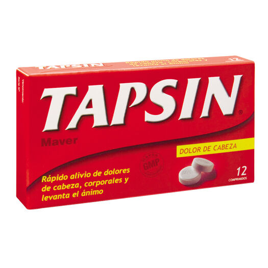 Tapsin x 12 Comprimidos, , large image number 0