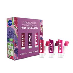 NIVEA Pack Tripack Bálsamo Labial