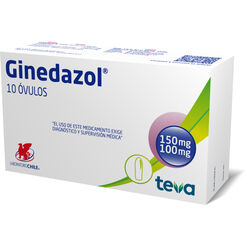 Ginedazol x 10 &Oacute;vulos Vaginales CHILE
