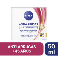 Crema Nivea Anti Arrugas Reafirmante D&iacute;a 50 mL