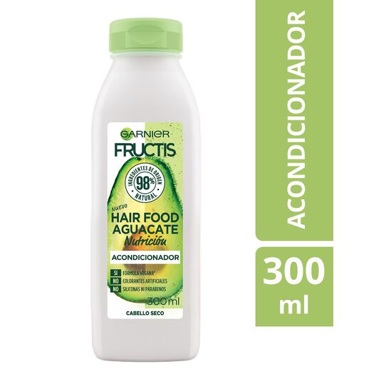Fructis Acondicionador Hair Food Agacuate x 300 mL, , large image number 0
