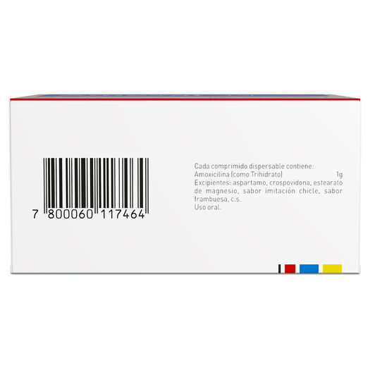 AMOVAL Amoxicilina 1 g 20 comprimidos, , large image number 1