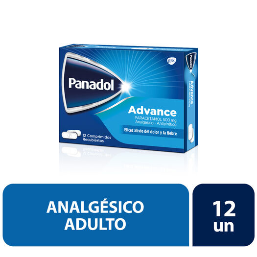 Panadol Advance 500mg x 12 Comprimidos, , large image number 0