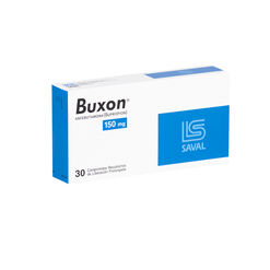 Buxon 150 mg x 30 Comprimidos Recubiertos De Liberación Prolongada