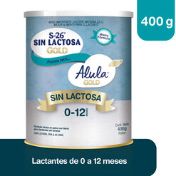 Alula Gold Sin Lactosa S-26 400g.