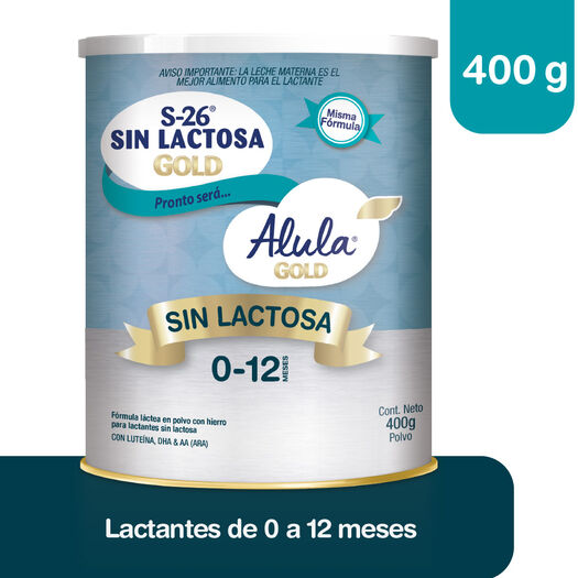 Alula Gold Sin Lactosa S-26 400g., , large image number 0