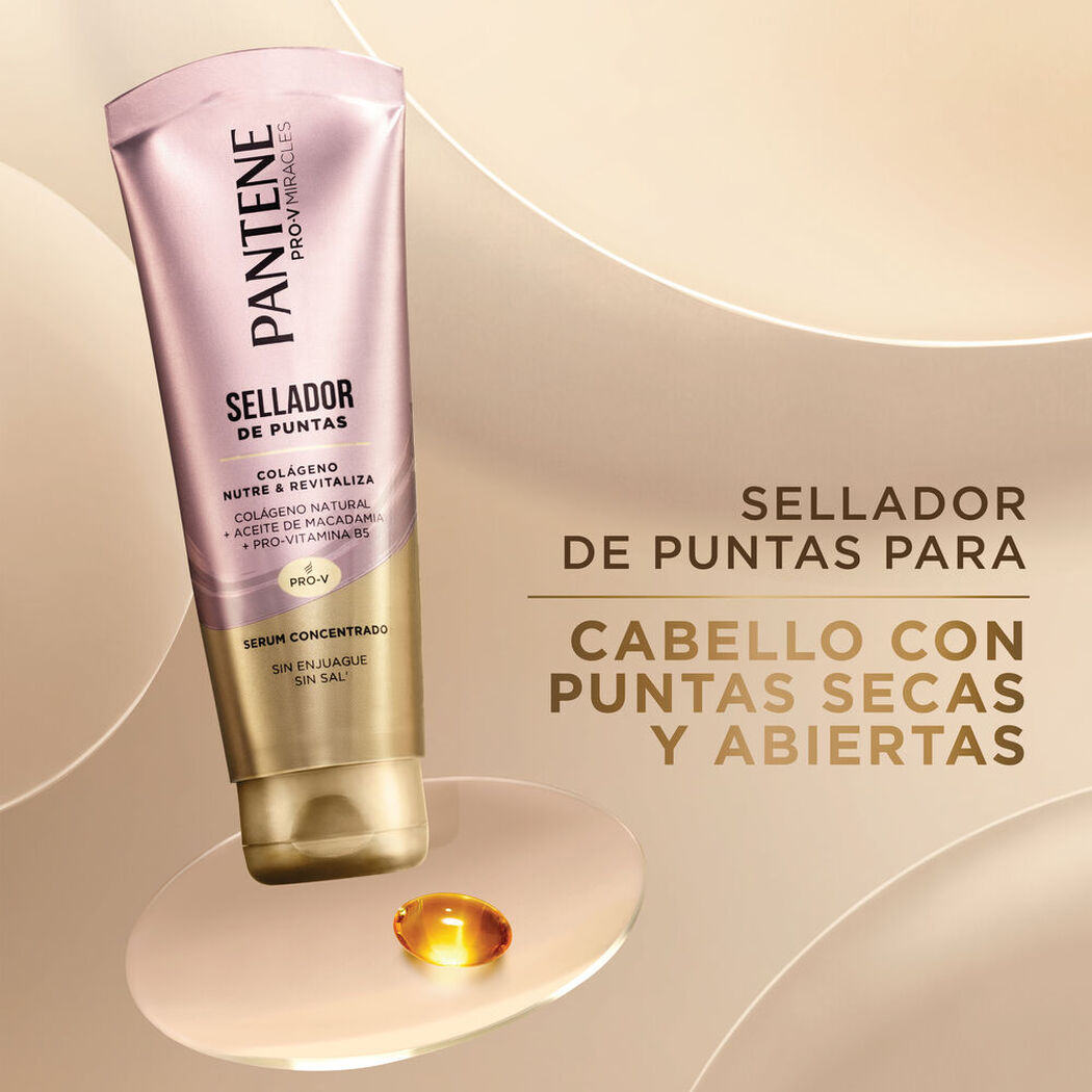 Sellador de Puntas Pantene Pro-V Miracles Colágeno Nutre & Revitaliza 90 ml, , large image number 1