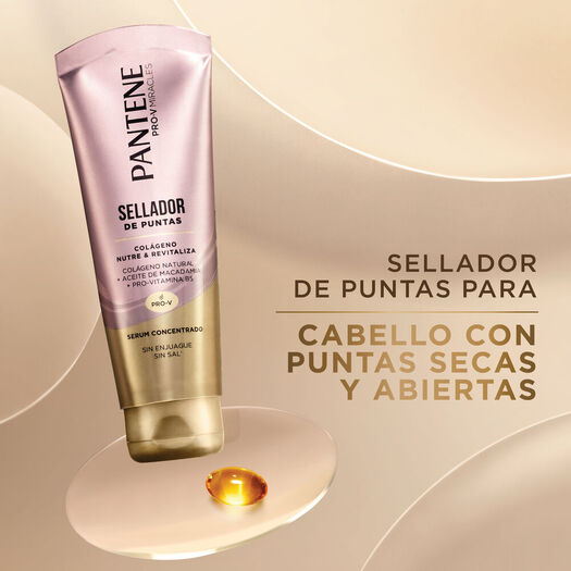 Sellador de Puntas Pantene Pro-V Miracles Colágeno Nutre & Revitaliza 90 ml, , large image number 1