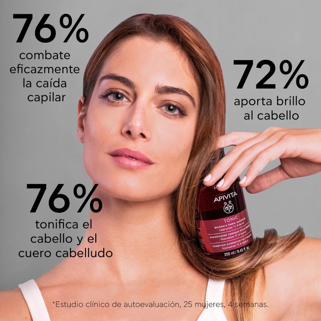 Shampoo Apivita Tonico Mujer 250 mL, , large image number 3