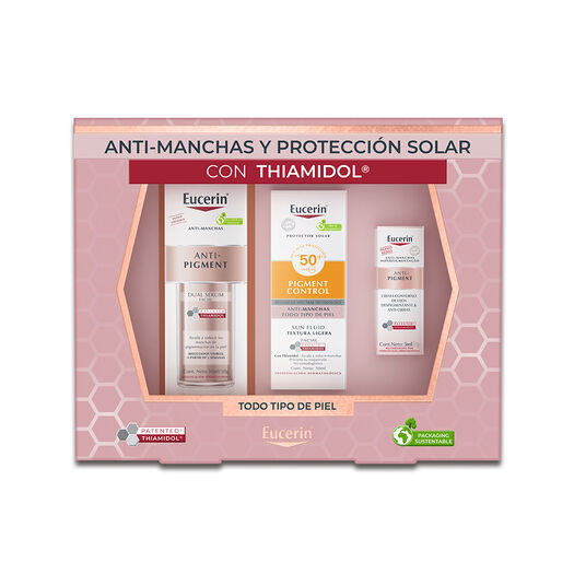 EUCERIN Pack Rutina Anti-Manchas con Thiamidol® Serum Dual + Oil Control + Mini Crema, , large image number 1