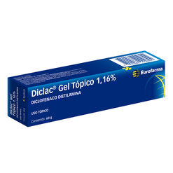 Diclac 1,16 % x 60 g Gel Tópico