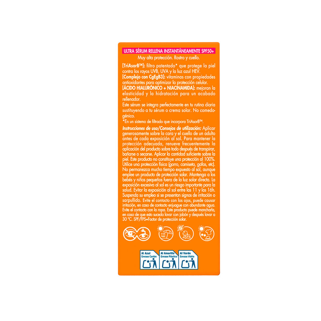 S&eacute;rum Av&egrave;ne Ultra SPF 50+ Rellenador Instant&aacute;neo 30ml, , large image number 4
