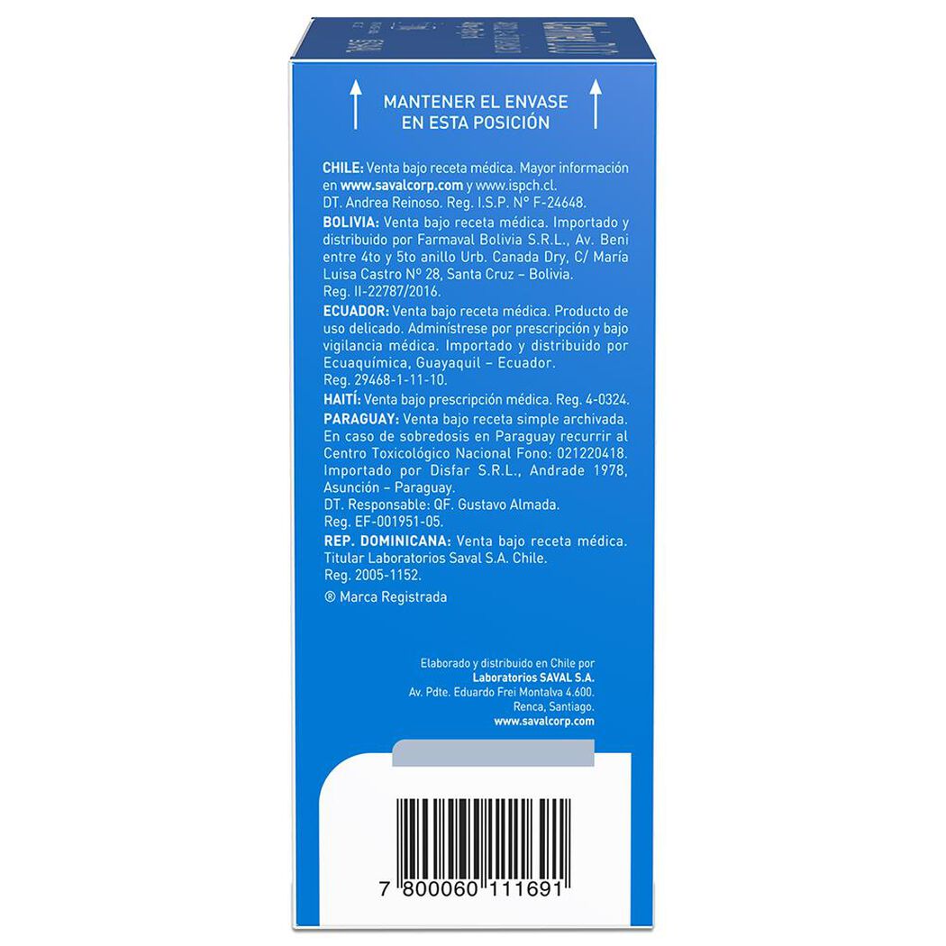 Clavinex Duo 400 mg/57 mg/5 ml x 70 ml Polvo para Suspensión Oral con Solvente, , large image number 2
