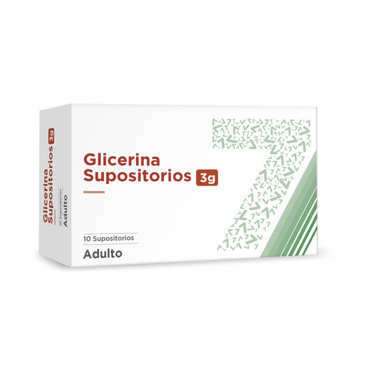 Glicerina 1/1 x 10 Supositorios, , large image number 0
