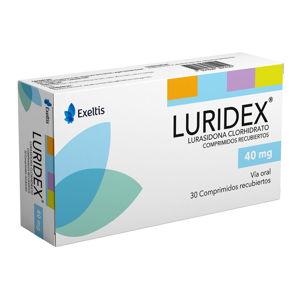 Luridex 40 mg x 30 Comprimidos Recubiertos, , large image number 0