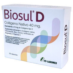 Biosul D X 30 Cápsulas