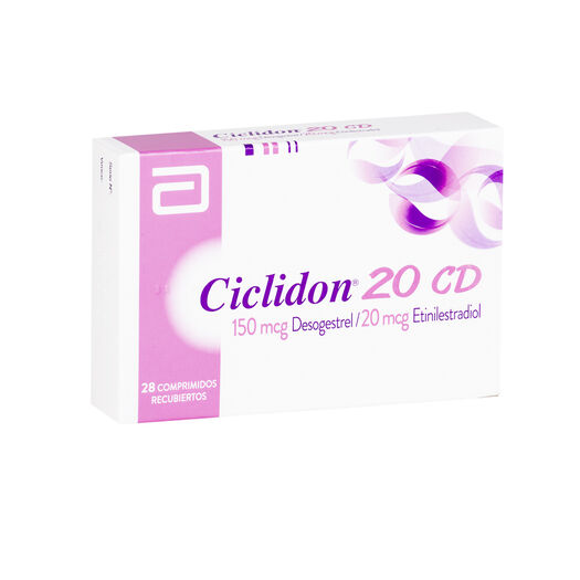 Ciclidon 20 CD x 28 Comprimidos Recubiertos, , large image number 0