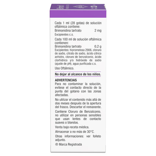 Brimox 0,2% Solución Oftálmica Fco. 10 ml, , large image number 1